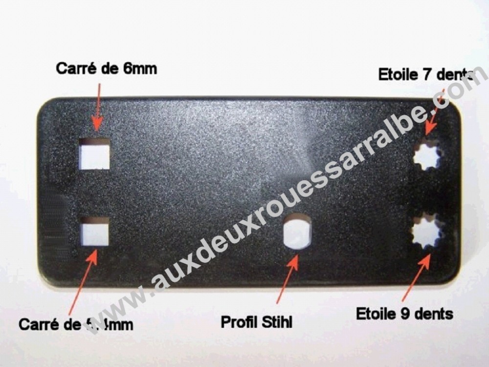 ADAPTATEUR RENVOI ETOILE 10DENTS