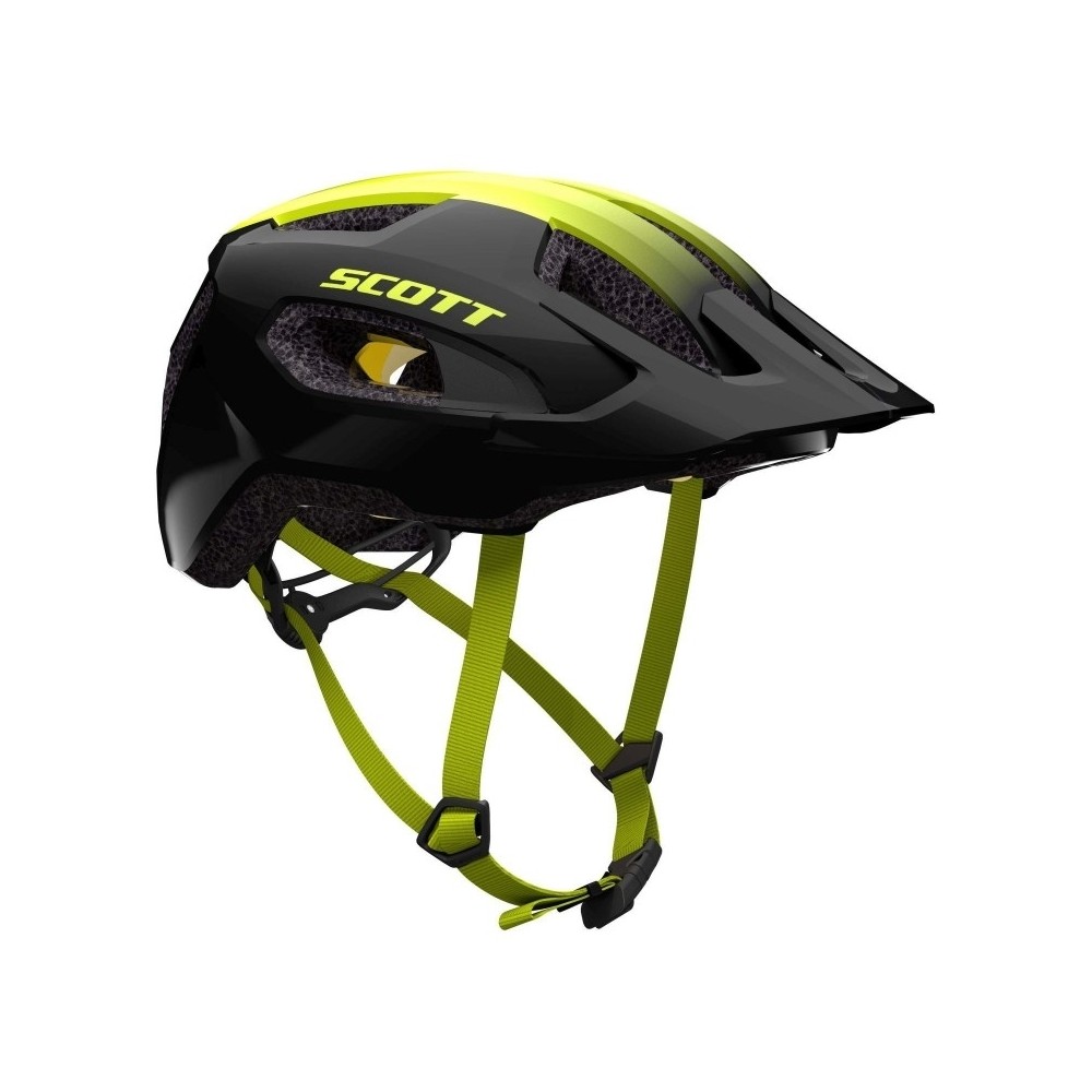 CASQUE SCOTT SUPRA + NOIR JAUNR T:S-M