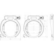 ANTIVOL DE CADRE 4650 XL R BLACK OE