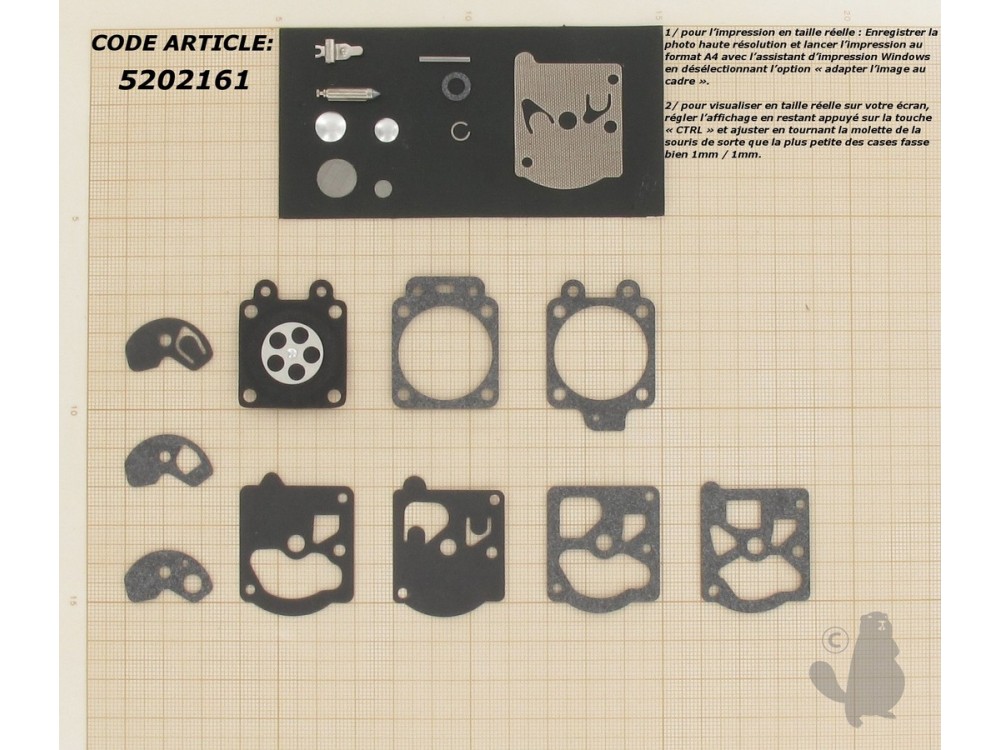 MEMBRANE WALBRO D10WAT ADAPTABLE