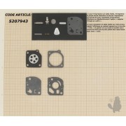 MEMBRANES ZAMA RB27 ADAPT ECHO SRM